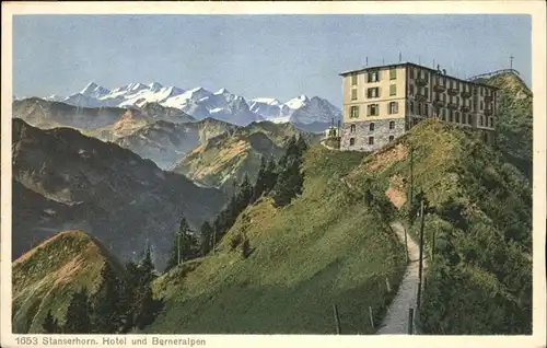 Stanserhorn Hotel Berneralpen Kat. Stanserhorn