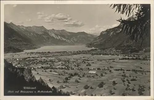 Wilderswil Brienzersee Rothornkette Kat. Wilderswil