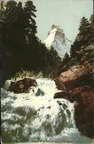 hw02394 Matterhorn VS  Kategorie. Matterhorn Alte Ansichtskarten