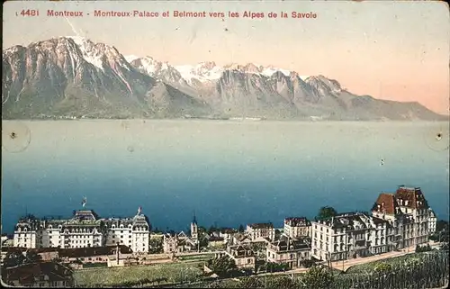 Montreux VD Palace Belmont  / Montreux /Bz. Vevey