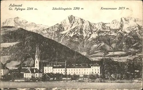 Admont Scheiblingstein Kreuzmauer  Kat. Admont