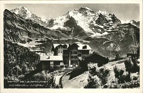 Isenfluh Moench Jungfrau Kat. Isenfluh