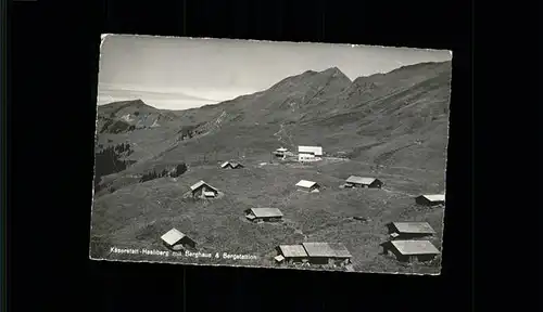 Hasliberg Kaeserstatt Berghaus Kat. Meiringen