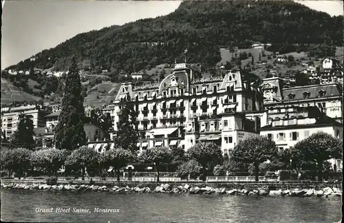 Montreux VD Grand Hotel  Suisse / Montreux /Bz. Vevey
