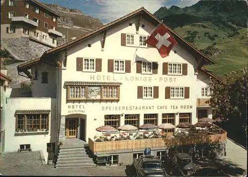 Andermatt Hotel Drei Koenige Post / Andermatt /Bz. Uri