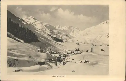 Andermatt  / Andermatt /Bz. Uri