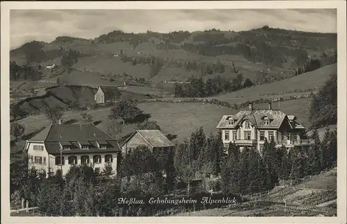 Nesslau Erholungsheim Alpenblick Kat. Nesslau