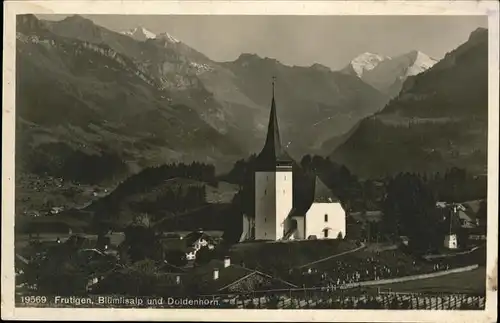 Frutigen Bluemlisalp Doldenhorn Kat. Frutigen