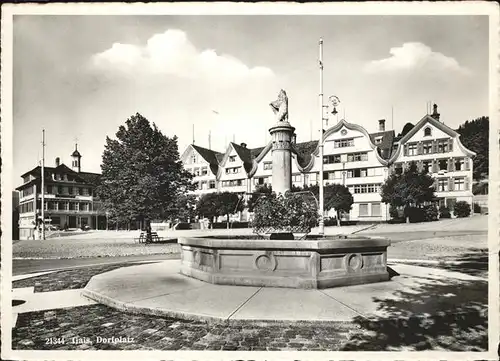 Gais AR Dorfplatz Brunnen / Gais /Bz. Mittelland