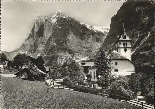 hw03086 Grindelwald Wetterhorn Kategorie. Grindelwald Alte Ansichtskarten