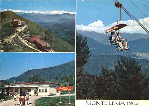 Monte Lema Sesselbahn  Kat. Monte Lema