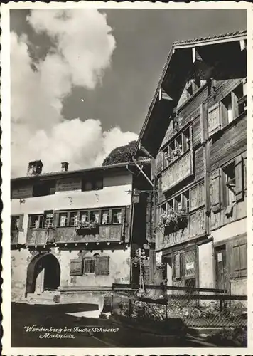 Werdenberg Marktplatz  Kat. Werdenberg