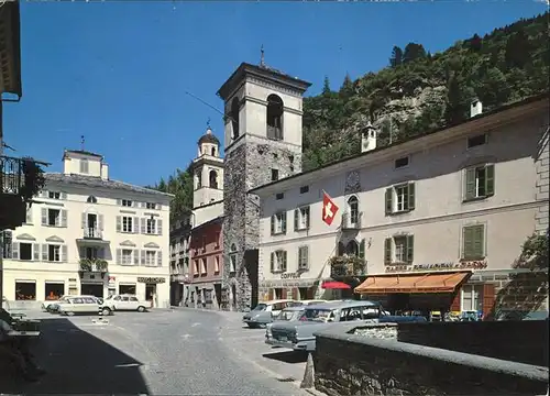 Poschiavo Piazza Comunale Kat. Poschiavo