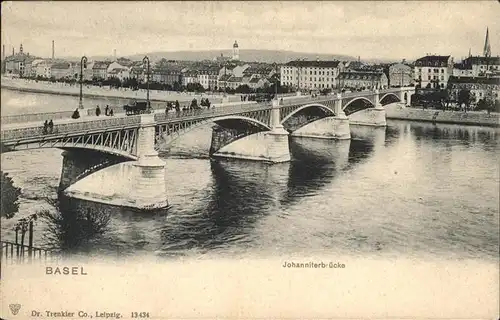 Basel Johanniterbruecke Kutsche  Kat. Basel