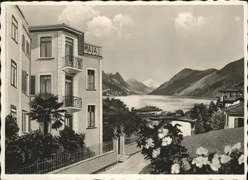 Lugano Paradiso Hotel Pension Villa Maja Kat. Lugano Paradiso