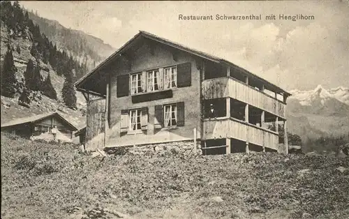 Henglihorn Restaurant Schwarzenthal Kat. Henglihorn