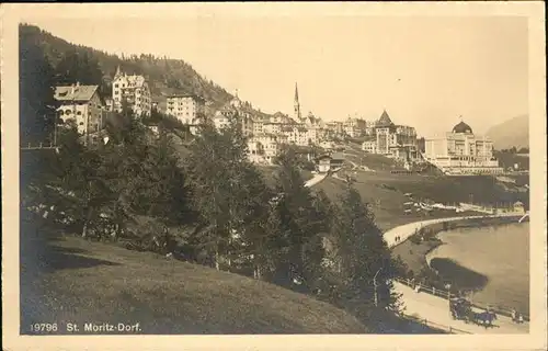 St Moritz Kutsche Kat. St Moritz