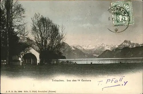 Tribschen Lac Cantons Kat. Luzern