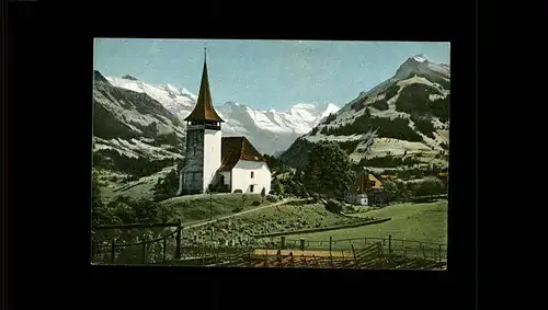 Frutigen Kirche  Kat. Frutigen