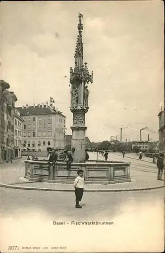 Basel BS Fischmarktbrunnen