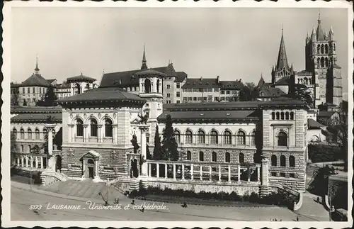 Lausanne VD Universite Cathedrale / Lausanne /Bz. Lausanne City