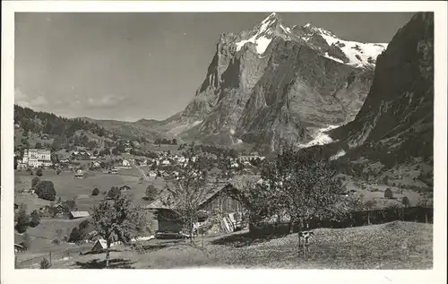 hw03655 Grindelwald Wetterhorn Kategorie. Grindelwald Alte Ansichtskarten