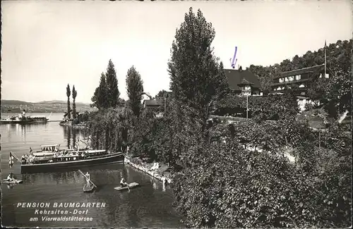 Kehrsiten Pension Baumgarten Schiff Kat. Kehrsiten