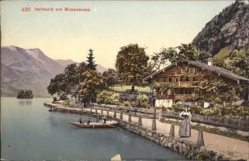 Iseltwald Brienzersee Boot Kat. Iseltwald