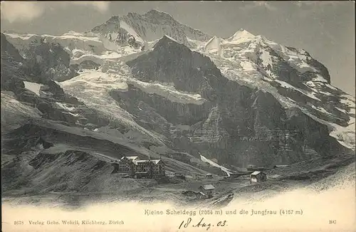 Kleine Scheidegg Wengen Jungfrau Kat. Scheidegg Kleine