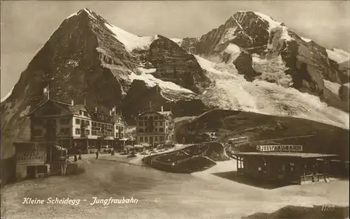 Kleine Scheidegg Wengen Jungfraubahn  Kat. Scheidegg Kleine