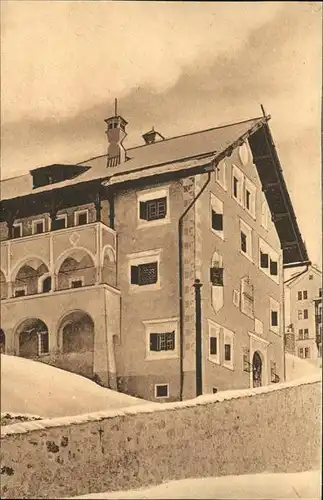 St Moritz Engadiner Museum Kat. St Moritz