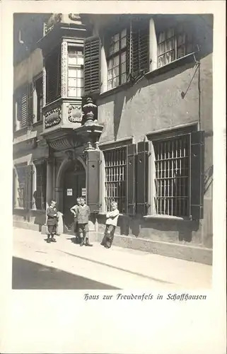 Schaffhausen Haus zur Freudenfels Kat. Schaffhausen