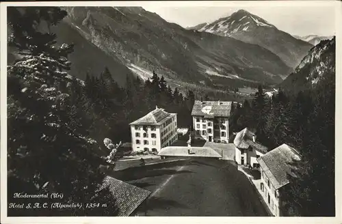 Maderanertal Hotel SAC Kat. Silenen