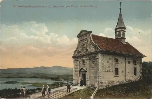 Zuerichsee St Meinradkapelle  / Zuerich /Bz. Zuerich City