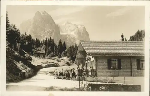 Grosse Scheidegg Wirtschaft Kaltenbrunnen Kat. Scheidegg Grosse