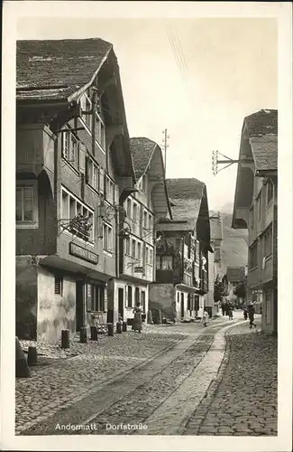 Andermatt Dorfstrasse / Andermatt /Bz. Uri