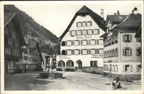 San Gottardo Sustenroute Post Hotel Wassen Brunnen Kat. San Gottardo