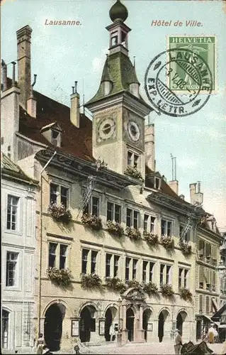 Lausanne VD Hotel de Ville / Lausanne /Bz. Lausanne City