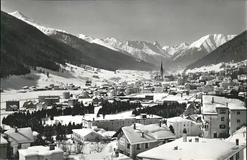 hw04170 Davos GR Tinzenhorn, Michel, Altein Kategorie. Davos Alte Ansichtskarten