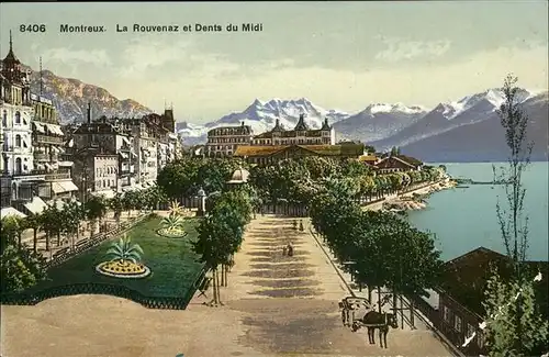 Montreux VD Rouvenaz Dents du Midi / Montreux /Bz. Vevey