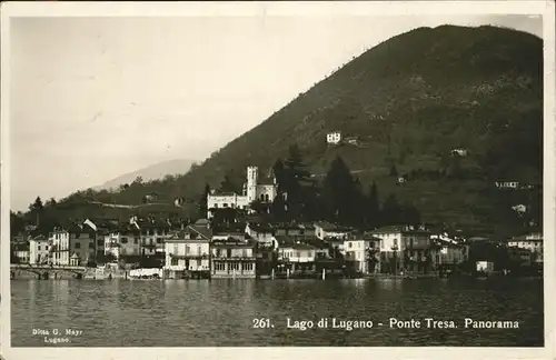 Lugano Lago di Lugano Ponte Tresa Kat. Lugano