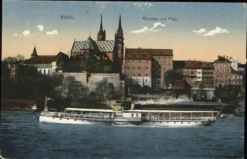 Basel BS Muenster Pfalz Dampfer