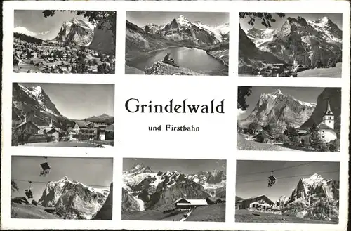 hw04394 Grindelwald Firstbahn Kategorie. Grindelwald Alte Ansichtskarten