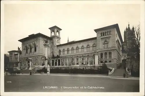 Lausanne VD Universite, Cathedrale / Lausanne /Bz. Lausanne City