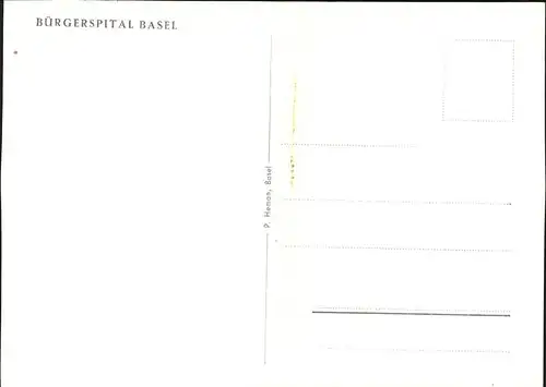 Basel BS Buergerspital