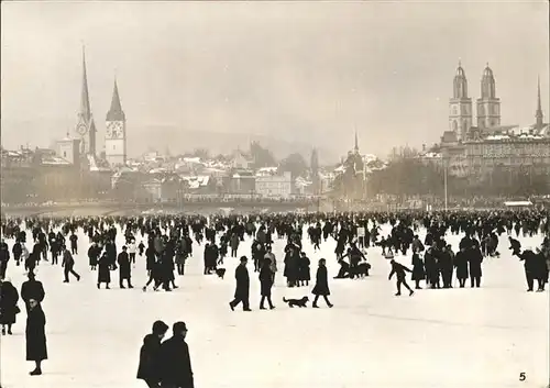 Zuerichsee Gfroerni 1963 / Zuerich /Bz. Zuerich City