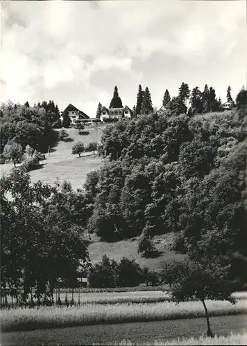 Liestal Bienenberg Europaeische Mennonitische Bibelschule Kat. Liestal