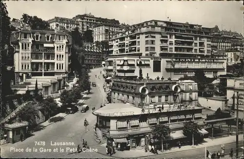 Lausanne VD Place de la Gare, Petit Chene / Lausanne /Bz. Lausanne City