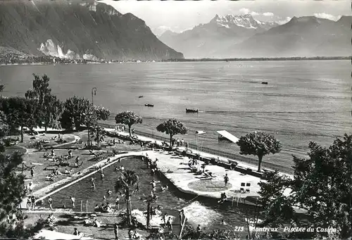 Montreux VD Piscine du Casino, Seebad / Montreux /Bz. Vevey