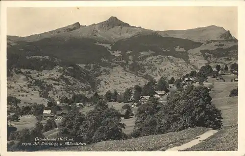 hw04720 Grindelwald Kl. Scheidegg, Maennlichen Kategorie. Grindelwald Alte Ansichtskarten